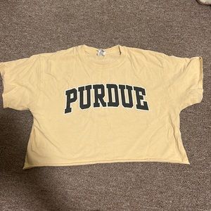 PURDUE crop top